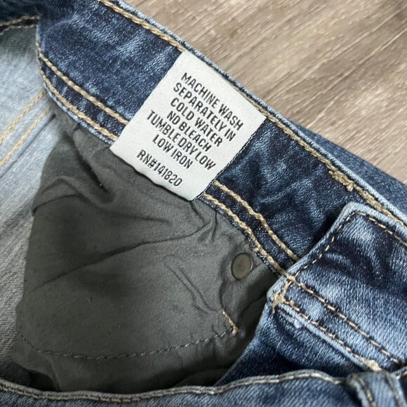 Depart West Buckle Seeker Slim Straight Denim Jeans Blue Men’s Size 29 x 32 - Picture 10 of 10